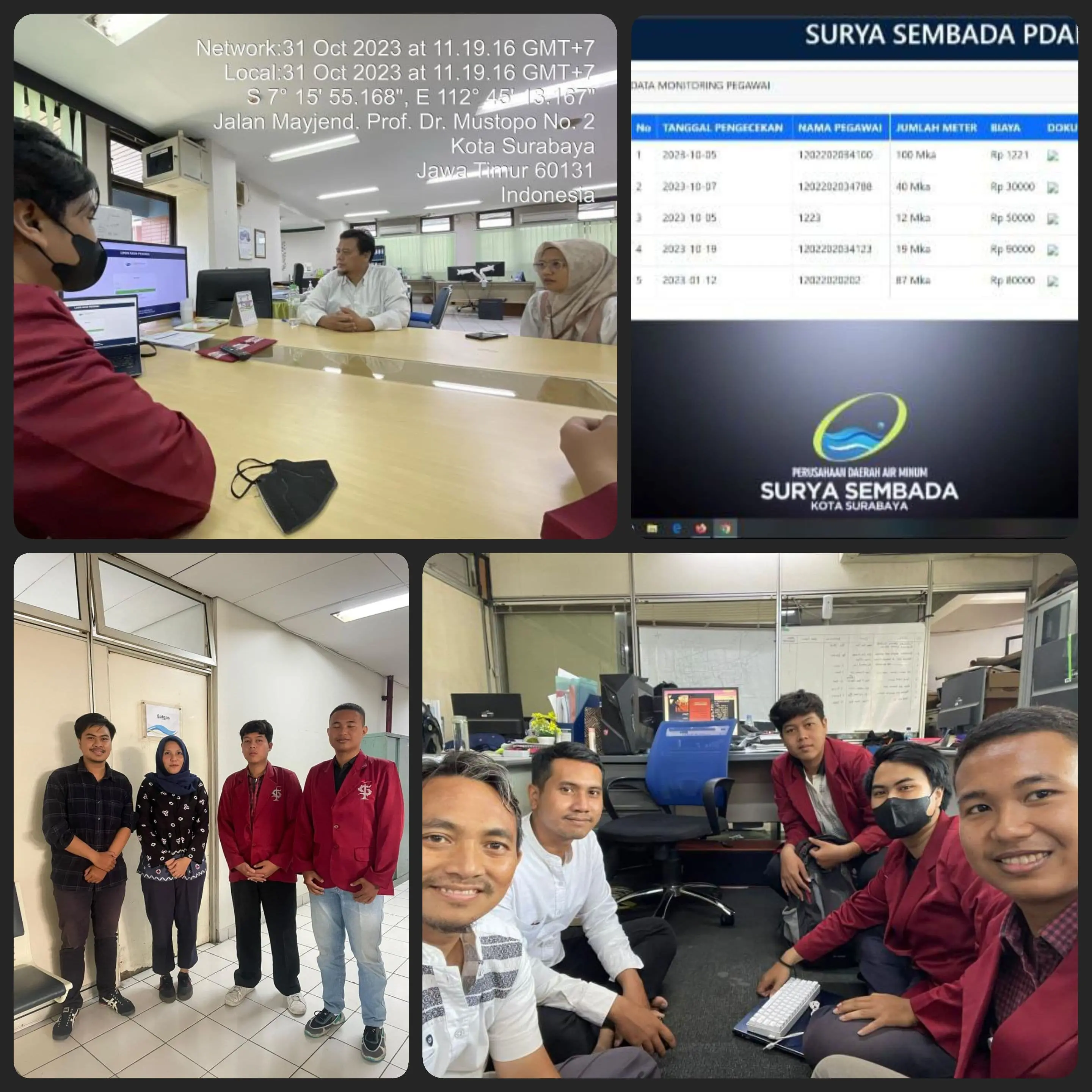 PDAM Internship