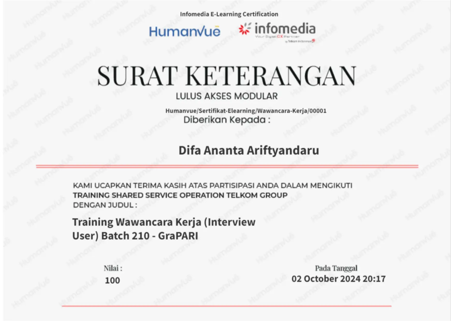 User Interview Practice By Infomedia Nusantar